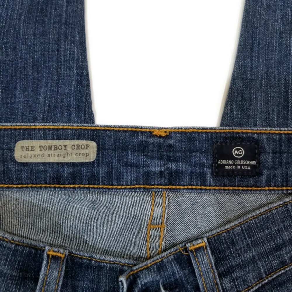 Ag Adriano Goldschmied Tomboy Crop Jeans - Picture 4 of 6